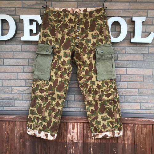 BUZZ RICKSONS CAMOUFLAGE REVERSIBLE TROUSERS (MOD.)