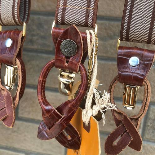 SUGAR CANE FICTION ROMANCE 1 1/2 inch SUSPENDER
