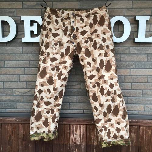 BUZZ RICKSONS CAMOUFLAGE REVERSIBLE TROUSERS (MOD.)