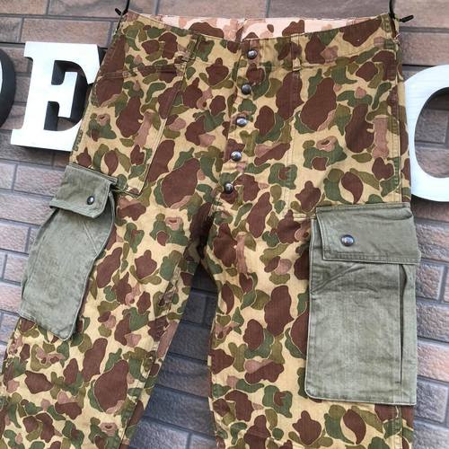 BUZZ RICKSONS CAMOUFLAGE REVERSIBLE TROUSERS (MOD.)