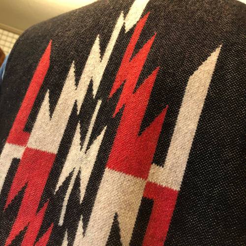NATIVE AMERICAN WOOL BLANKET VEST