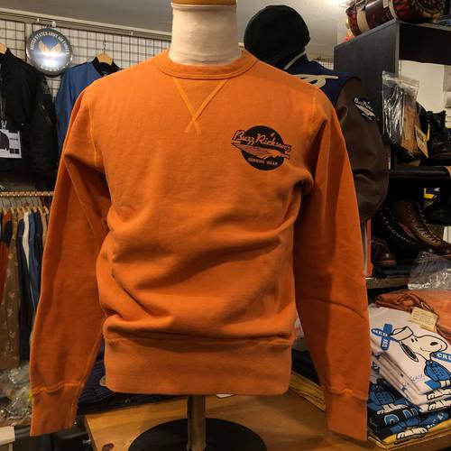 BUZZ RICKSONS×SNOOPY CREW SWEAT NAVAL AIR STATION ORG