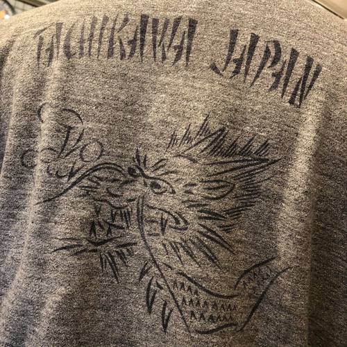 BUZZ RICKSONS SET-IN CREW SWEAT “TACHIKAWA JAPAN” H.GRAY