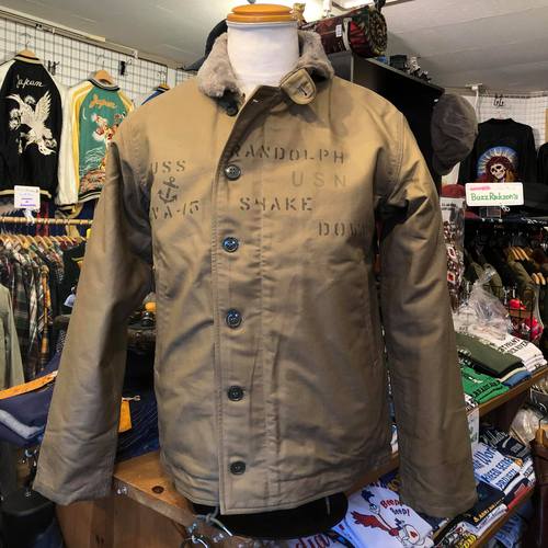 BUZZ RICKSONS Type N-1 “CVA-15 USS Randolph” KHAKI