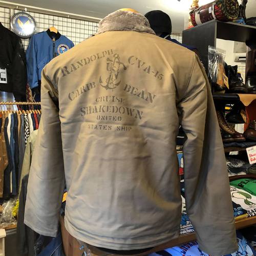 BUZZ RICKSONS Type N-1 “CVA-15 USS Randolph” KHAKI