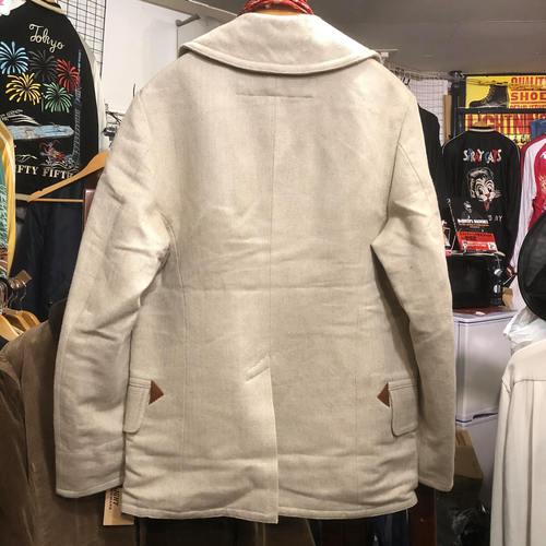 希少デッドストック!MFSC LINEN/COTTON 80/20 HBT WATER FRONT NATURAL