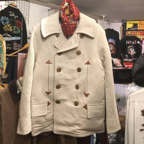 希少デッドストック!MFSC LINEN/COTTON 80/20 HBT WATER FRONT NATURAL