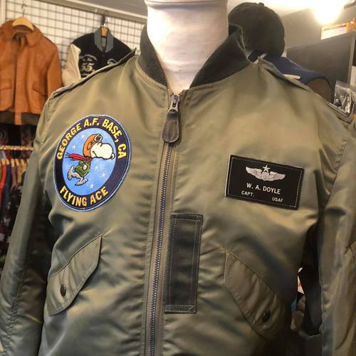 BUZZ RICKSONS × PEANUTS Type L-2B SNOOPY Patch Custom