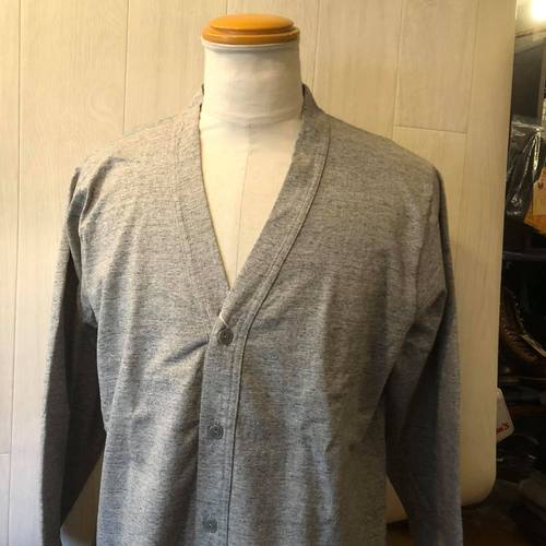 WHITESVILLE 14/- BUTTON CARDIGAN WV68686-113/H.GRAY