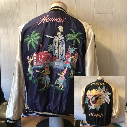 TAILOR TOYO アセテート スーベニアジャケット KING KAMEHAMEHA” × “UKULELE