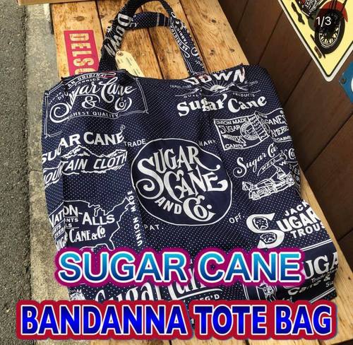 即完売モデル!待望の再入荷!シュガーケーン・バンダナトートバッグ