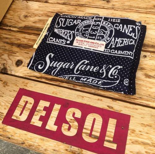 即完売モデル!待望の再入荷!シュガーケーン・バンダナトートバッグ