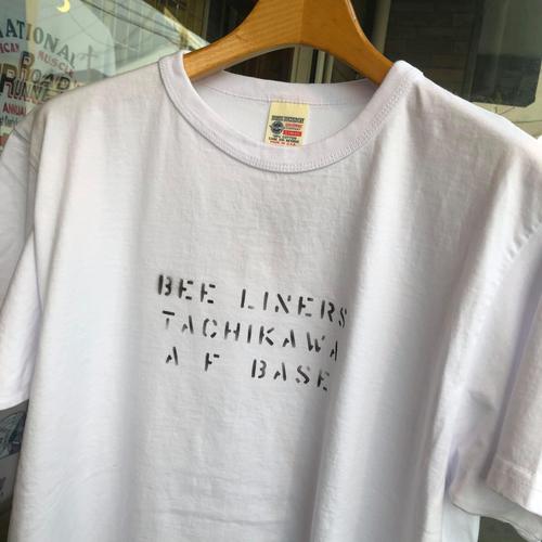 BUZZ RICKSONS HAND PAINTED S/S T-SHIRT TACHIKAWA AIR BASE