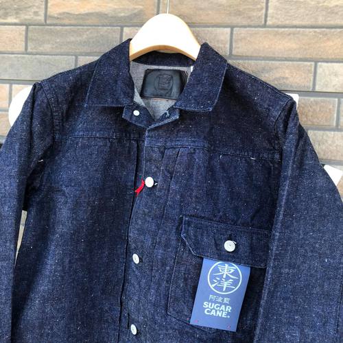 SUGAR CANE 阿波藍混砂糖黍デニム 13oz SUGAR CANE DENIM BLOUSE