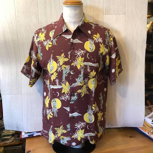 SUN SURF SPECIAL EDITION S/S HAWAIIAN SHIRT “MOONLIGHT HULA”