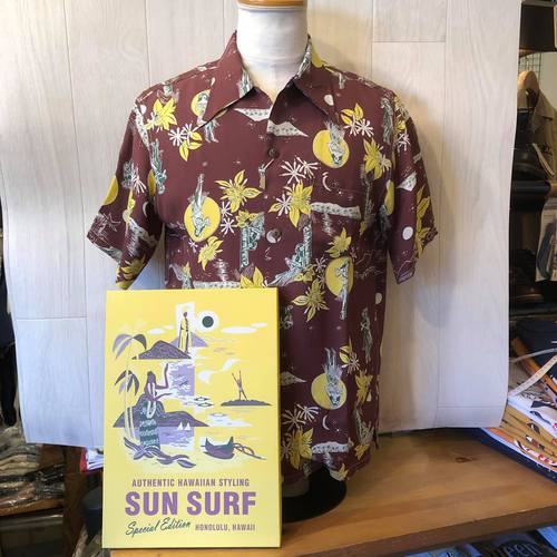 SUN SURF SPECIAL EDITION S/S HAWAIIAN SHIRT “MOONLIGHT HULA”