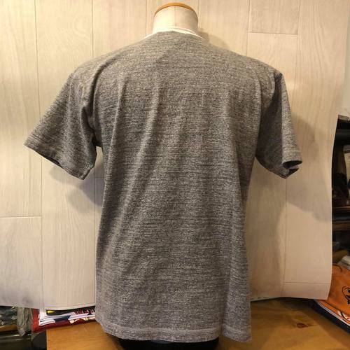 BUZZ RICKSONS SLUB YARN HENLEY NECK T-SHIRT