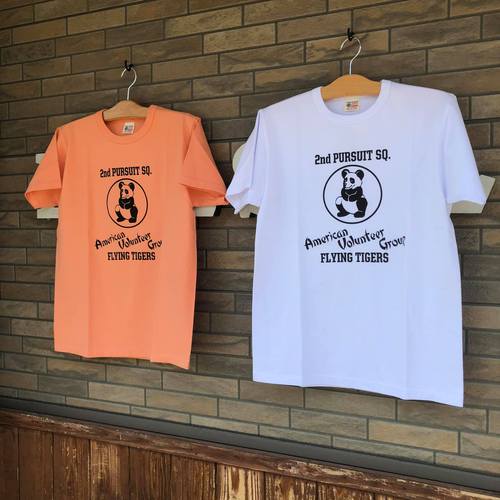 BUZZ RICKSONS S/S T-SHIRT 2nd PURSUIT SQ. FLYING TIGERS
