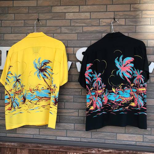 SUN SURF S/S AROHA SHIRT “ISLAND PALM BREEZE”
