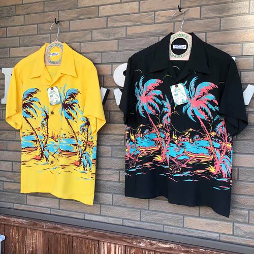 SUN SURF S/S AROHA SHIRT “ISLAND PALM BREEZE”