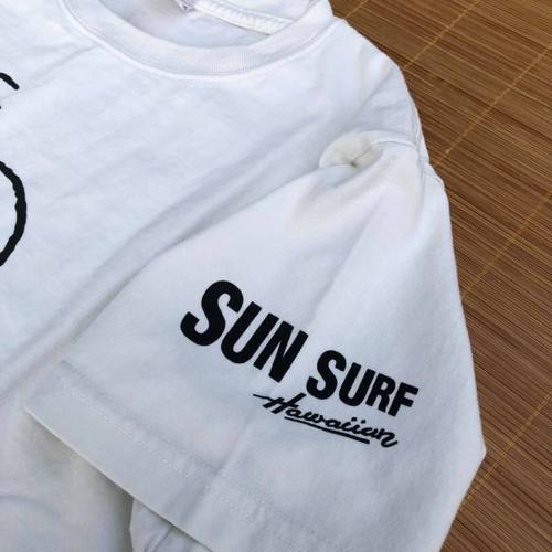 SUN SURF×PEANUTS S/S T-SHIRT Snoopy 『ALOHA』OFF WHITE