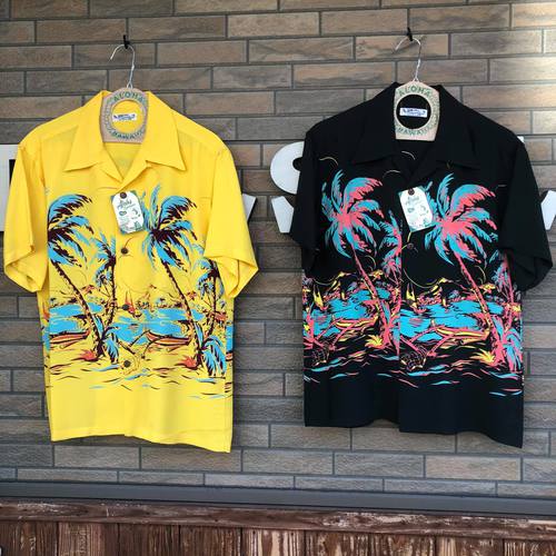 SUN SURF S/S AROHA SHIRT “ISLAND PALM BREEZE”