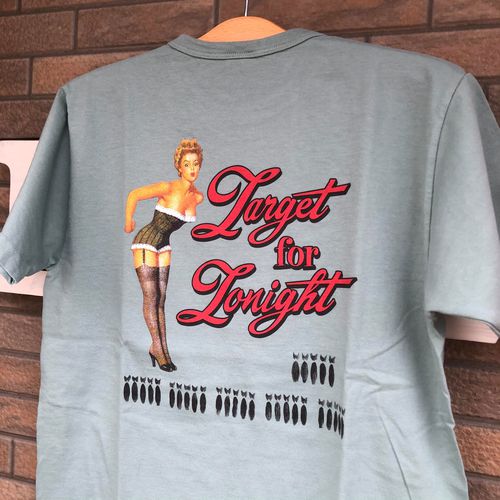 BUZZ RICKSONS GIL ELVGREN S/S T-SHIRT TARGET FOR TONIGHT