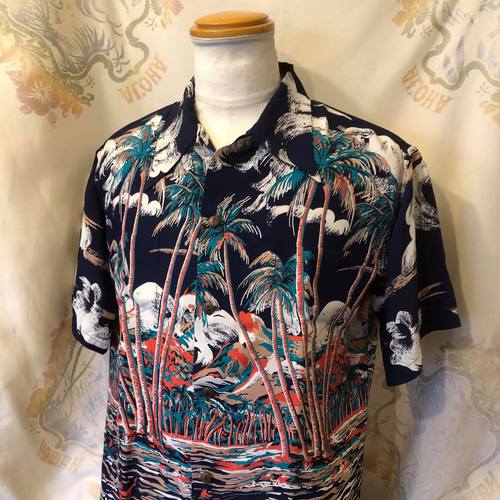 SUN SURF SPECIAL EDITION S/S HAWAIIAN SHIRT “CANOE RACE”