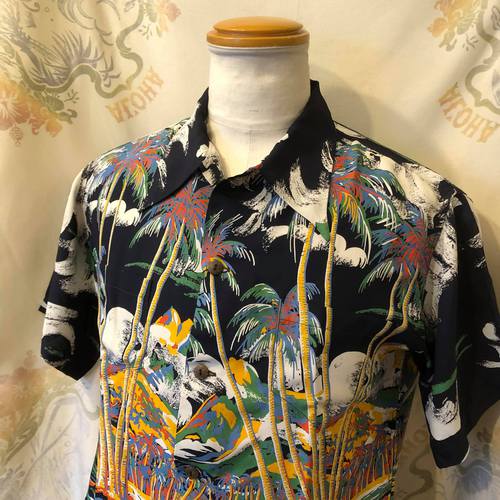 SUN SURF SPECIAL EDITION S/S HAWAIIAN SHIRT “CANOE RACE”