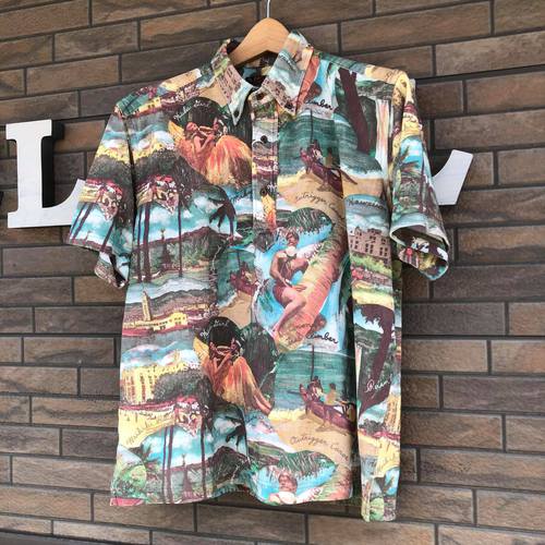 SUN SURF COOLMAX プルオーバー鹿の子BDシャツ ”COCONUT TREE CLIMBER”