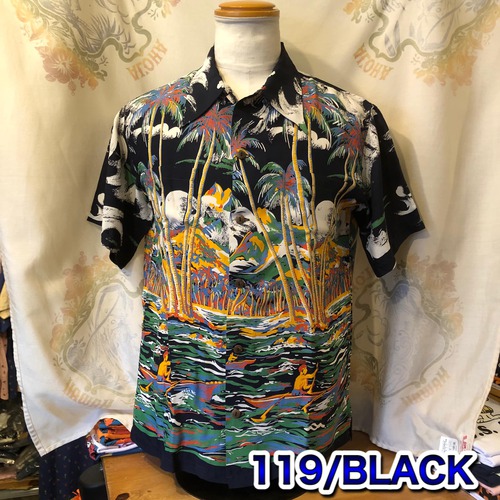 SUN SURF SPECIAL EDITION S/S HAWAIIAN SHIRT “CANOE RACE”