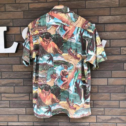 SUN SURF COOLMAX プルオーバー鹿の子BDシャツ ”COCONUT TREE CLIMBER”
