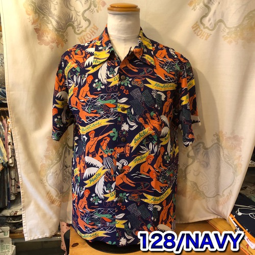 KEONI OF HAWAII S/S ALOHA SHIRT “HOOLAULEA IN HAWAII”
