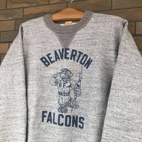 WHITESVILLE HEAVY SWEAT SHIRT with PRINT BEAVERTON