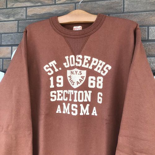 WHITESVILLE HEAVY SWEAT SHIRT with PRINT ST. JOSEPHS