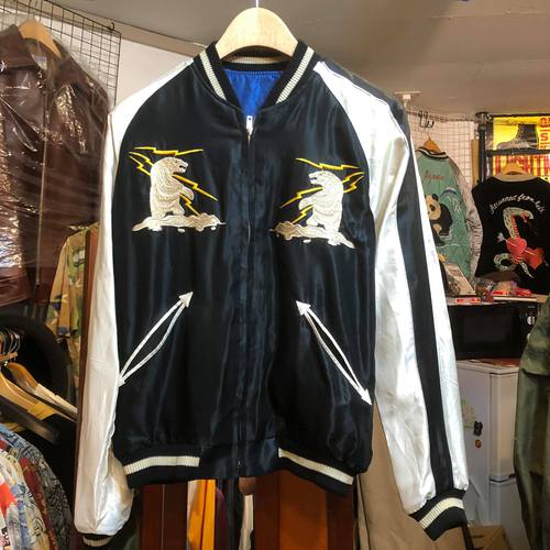 テーラー東洋 アセテートスカジャン “ALASKAN EAGLE” × “MOOSE”
