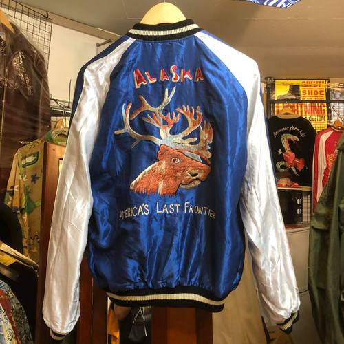 テーラー東洋 アセテートスカジャン “ALASKAN EAGLE” × “MOOSE”