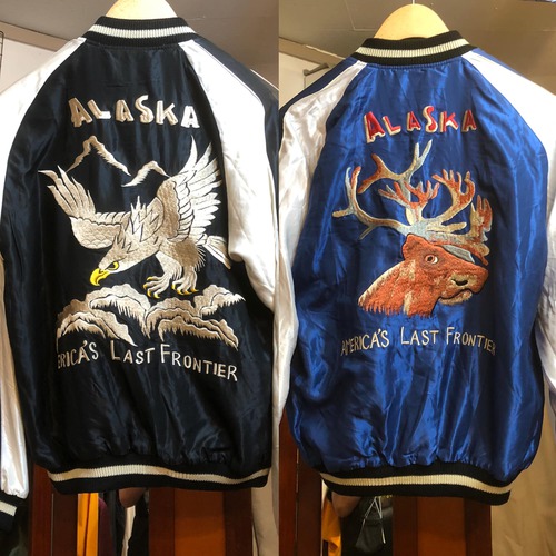 テーラー東洋 アセテートスカジャン “ALASKAN EAGLE” × “MOOSE”