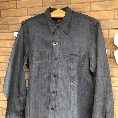 希少デッドストック!MFSC NOS 8oz DENIM RANGER SHIRT