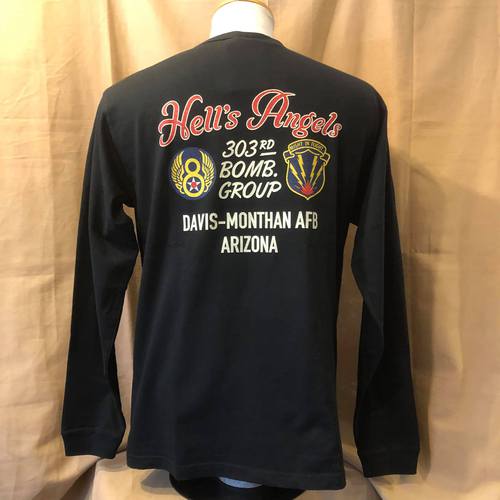 BUZZ RICKSONS L/S MILITARY T-SHIRT 303rd BOMB.GROUP