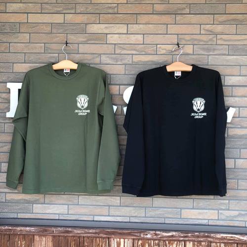 BUZZ RICKSONS L/S MILITARY T-SHIRT 303rd BOMB.GROUP