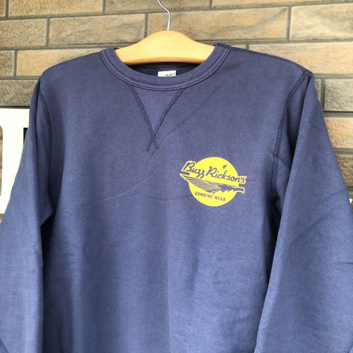 BUZZ RICKSONS×SNOOPY SET-IN CREW SWEAT TYPE A-3 CAP CULB
