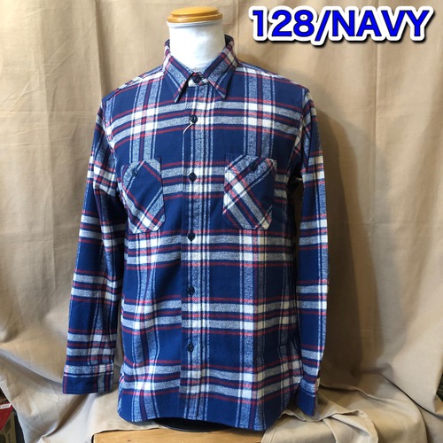 SUGAR CANE TWILL CHECK L/S WORK SHIRT SC28746