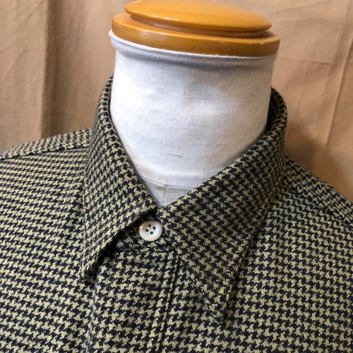 SUGAR CANE TWILL CHECK L/S WORK SHIRT SC28739