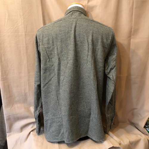 SUGAR CANE TWILL CHECK L/S WORK SHIRT SC28739