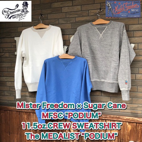 MFSC PODIUM 11.5oz.CREW SWEATSHIRT The MEDALIST