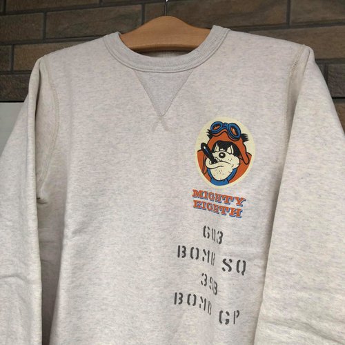 BUZZ RICKSONS SET-IN CREW SWEAT 603rd BOMB SQ