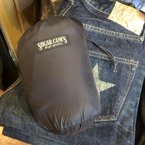SUGAR CANE NYLON INNER JACKET THINSULATE FILLED BLACK