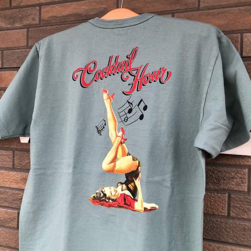 BUZZ RICKSONS GIL ELVGREN S/S T-SHIRT COCKTAIL HOUR