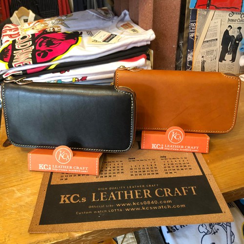 KCs LEATHER CRAFT ケーシーズン本革財布 上質の革です３１３